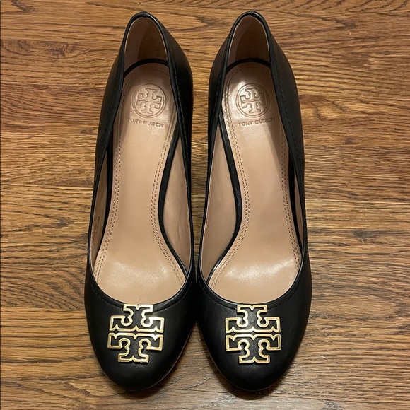Tory Burch Melinda Wedges Size 8.5 - Picture 2 of 6